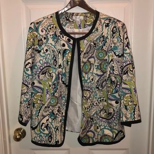 2/$20 Dress Barn Open front blazer single clasp
